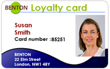 Store and shop Loyalty Cards