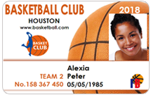 Club membership cards - Basketball
