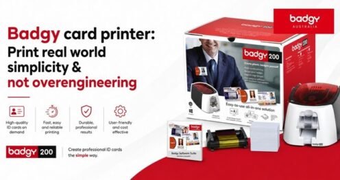 Badgy card printer Print real world simplicity & not overengineering