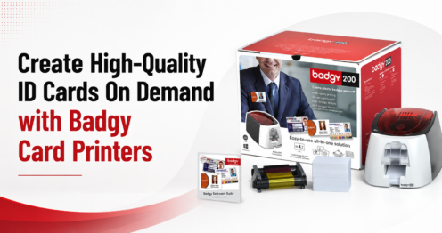 Create High-Quality ID Cards On Demand with Badgy Card Printers