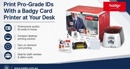 Print Pro-Grade IDs With a Badgy Card Printer at Your Desk
